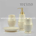 Conjunto de baño de porcelana elegante (WBC0586A)